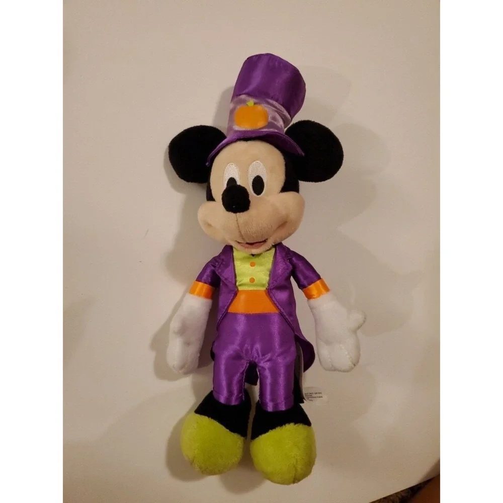 Disney‎ Mickey Mouse Halloween Plush Purple